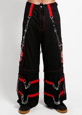 Skull &amp; Chains Pants [RED] [AF7049M]