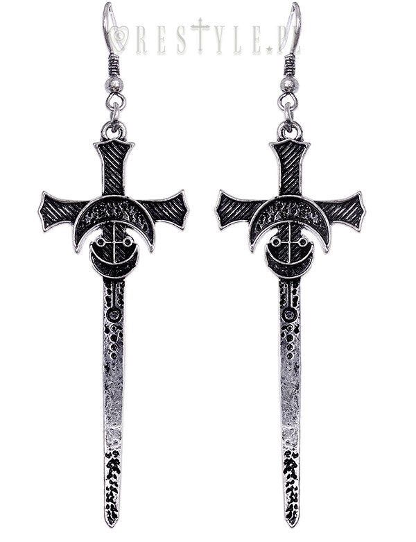Swords Earrings [SILVER]
