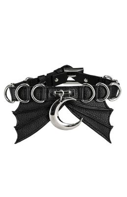 Bat &amp; Moon Choker