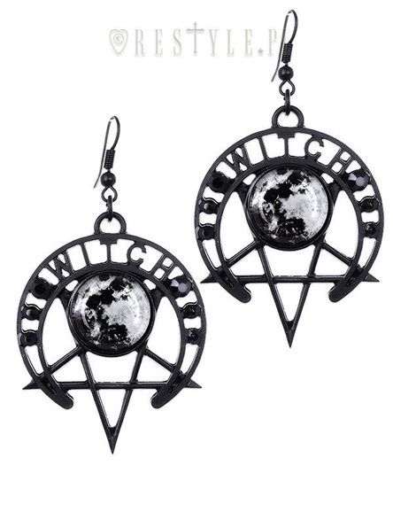 Boucles d&#39;Oreilles Witch Moon
