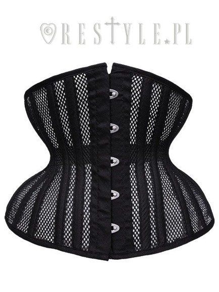 CU2 Black Mesh Corset