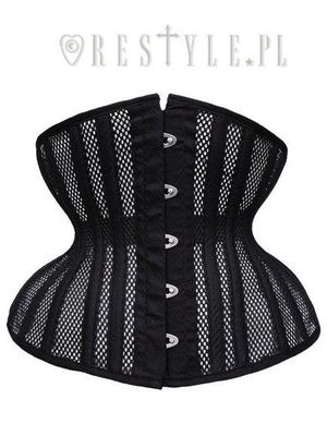 CU2 Black Mesh Corset