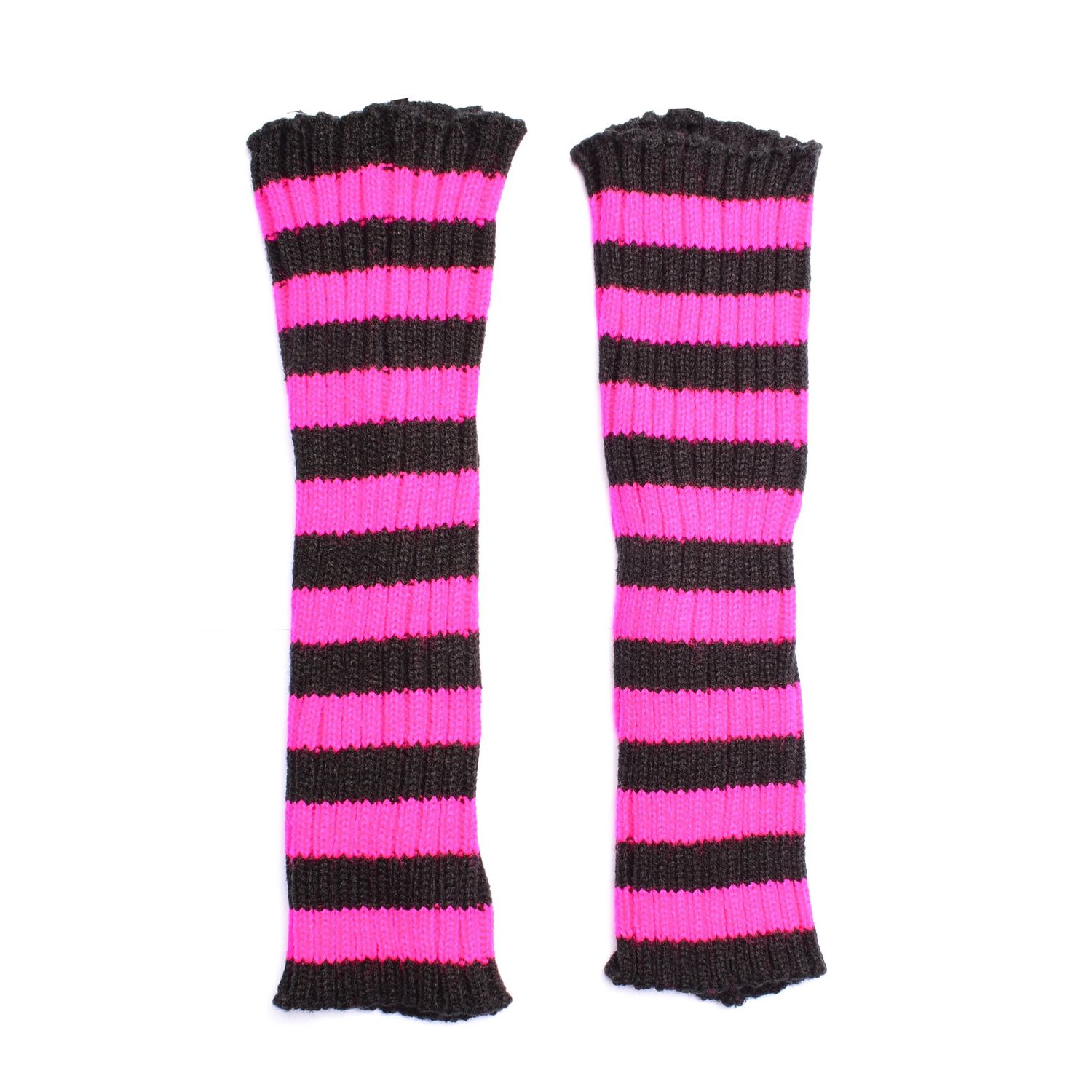 Arm Warmers Tilly [BLACK/PINK]