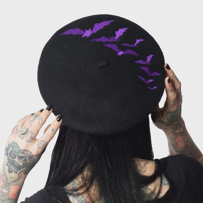 Bat Repeat Beret [Purple]