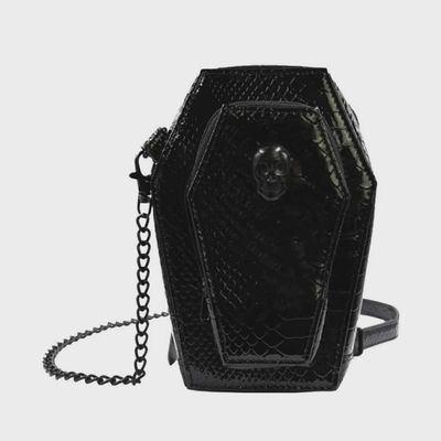 Mini Coffin Skull Purse