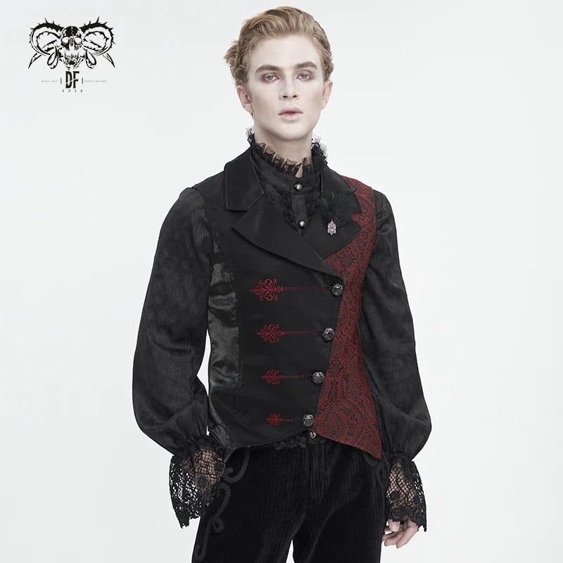 Waistcoat WT07801 [RED/BLACK]