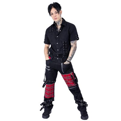 Athol Pants [BLACK/TARTAN]