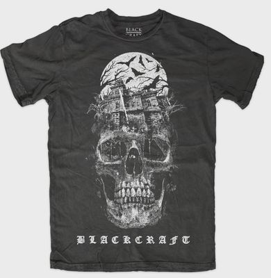 Haunted House Skull T-Shirt