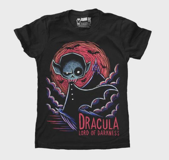 T-Shirt Dracula: Lord of Darkness Femme