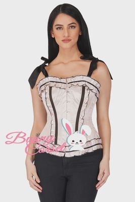 Overbust Birdy Corset [BC-2019] [LIGHT PINK]