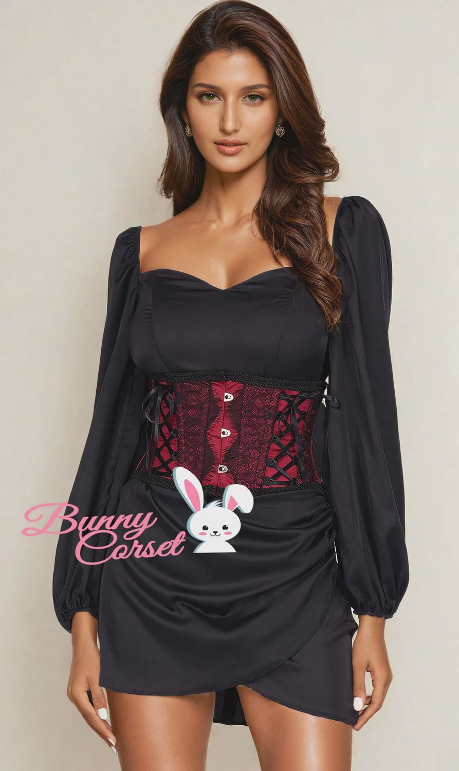 Blyss Underbust Corset [BC-2082] [RED]