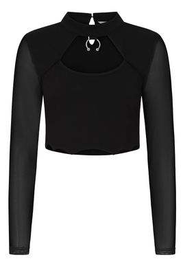 Lavinia Shirt [BLACK] [TP10682]