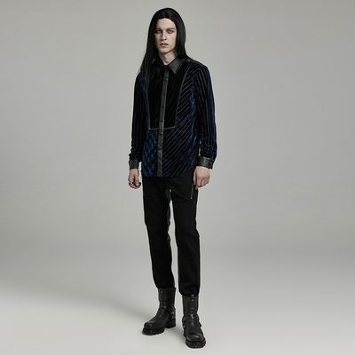 Chemise WY-1593 [BLEU]