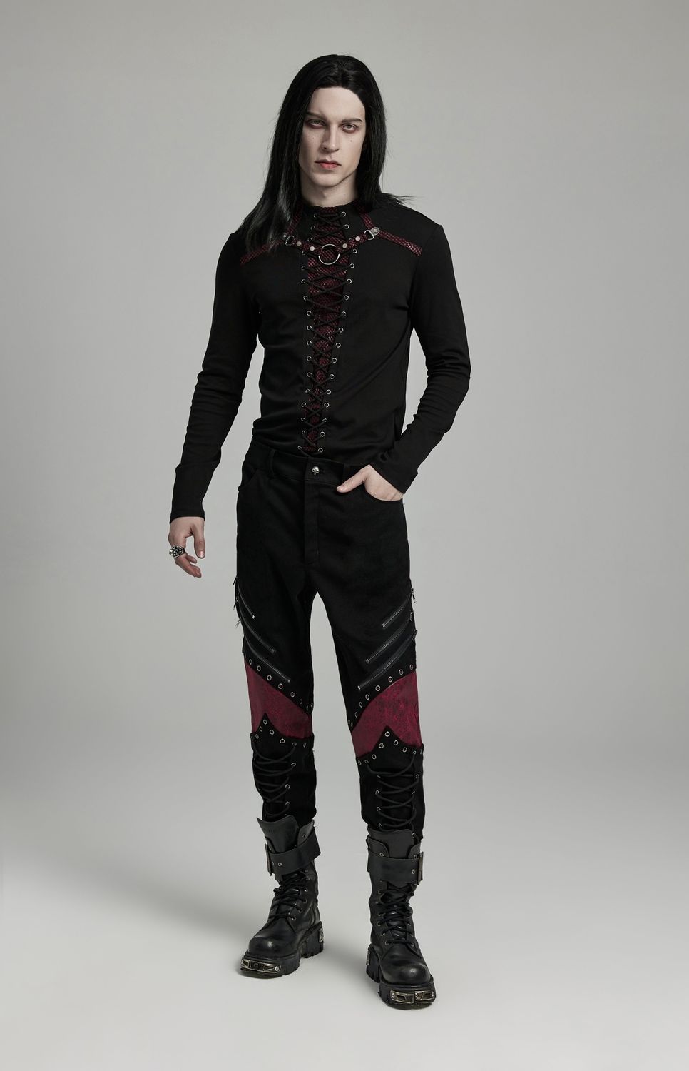 Pants WK-630 [RED]