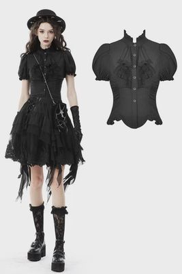 Blouse IW087BK [BLACK]