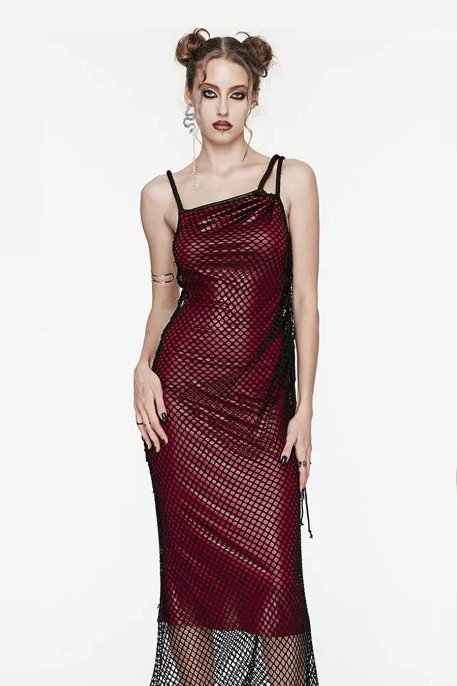 Dress OQ-721 [RED]