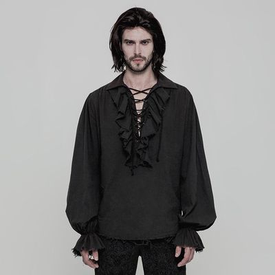 Shirt WY-873 [BLACK]