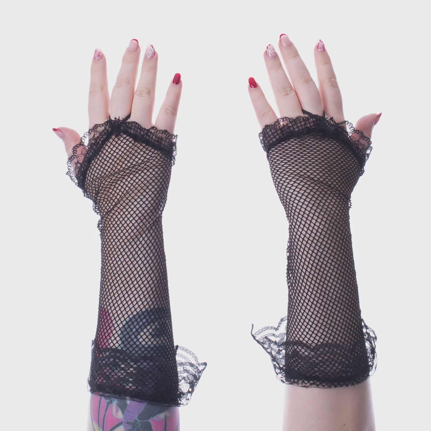 Gants Lace Mesh