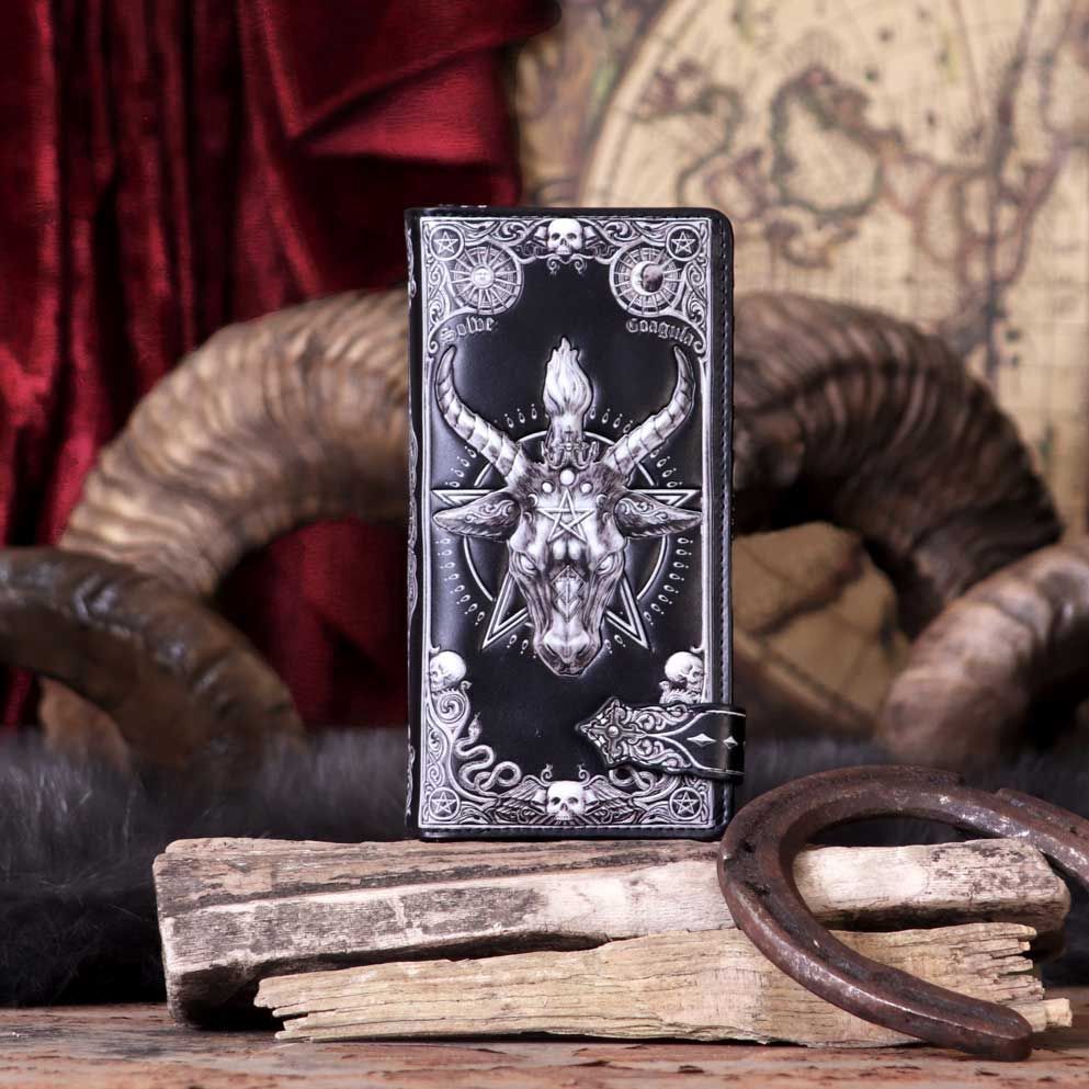 Portefeuille Baphomet Embossed [B5950V2]
