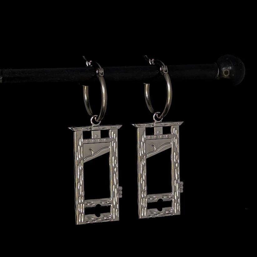 Guillotine Hoops Earrings