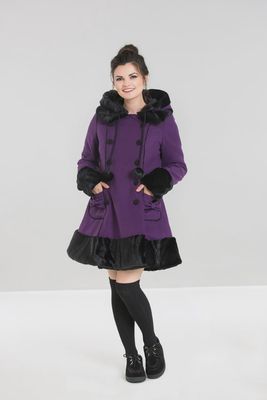 Manteau d'hiver Sarah Jane [VIOLET]