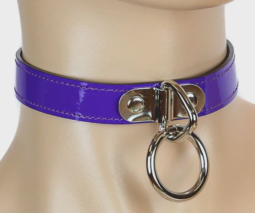 Choker Vernis CK129P [MAUVE]