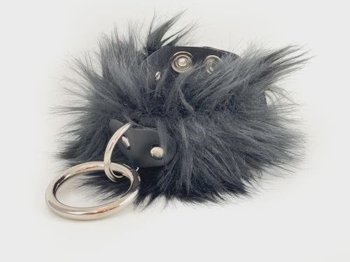 Bracelet Avec Fourrure Noire FB322