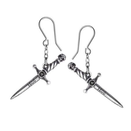 Boucles D&#39;Oreilles Hand Of Macbeth [E378]
