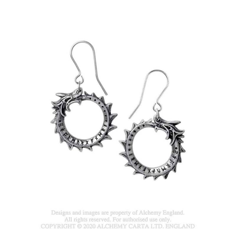 Boucles D&#39;Oreilles Jormungand [E440]