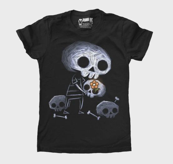 T-Shirt Life In Darkness Femme