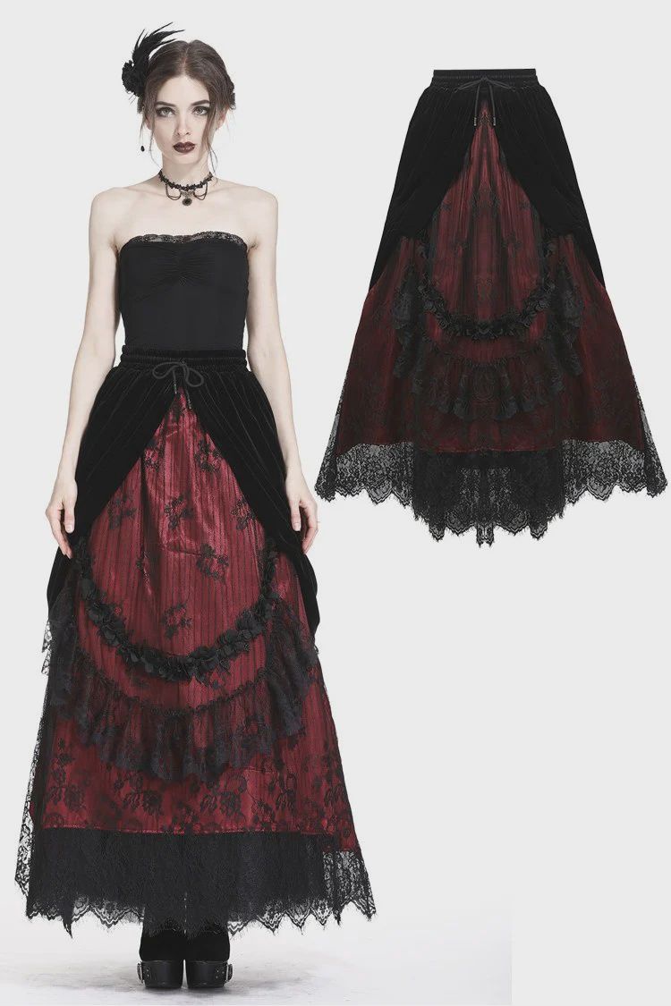 Jupe KW133 [ROUGE]
