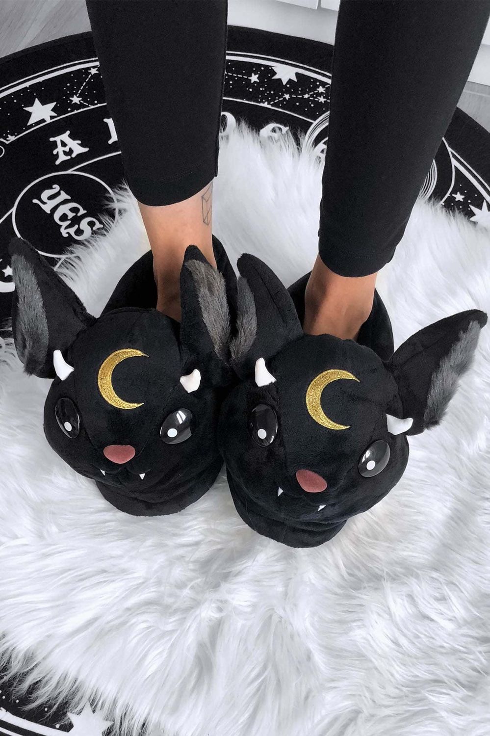 Pantoufles Vampir [NOIR]