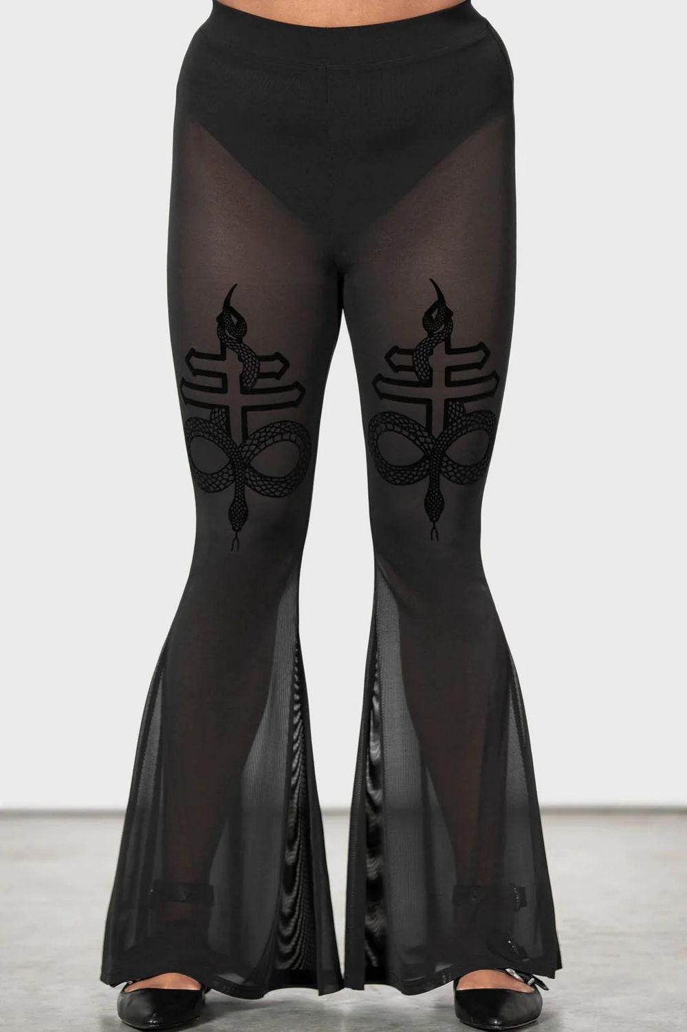 Serpentine Powermesh Pants