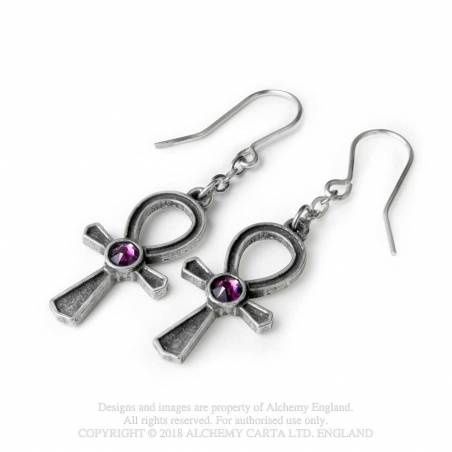Ankh of Osiris Earrings[E372]