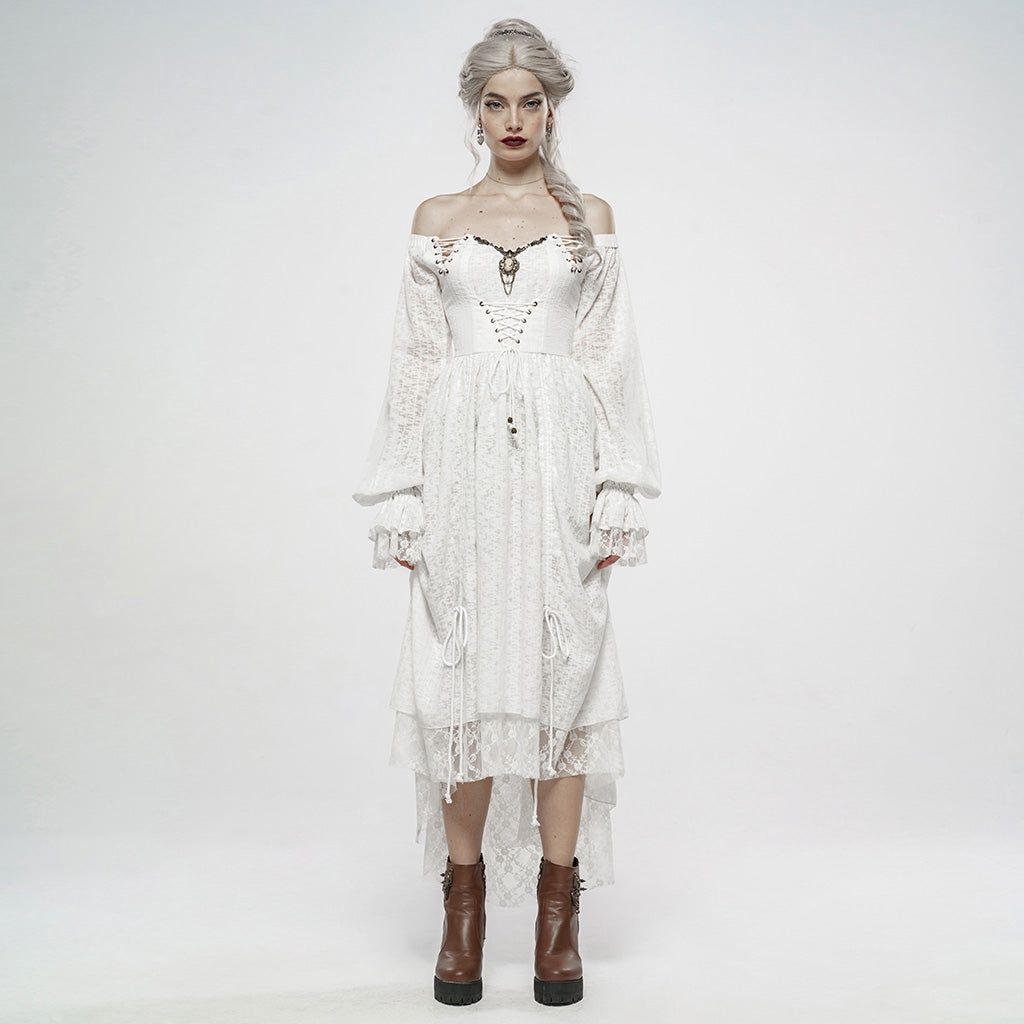 Dress WQ-439 (WHITE)