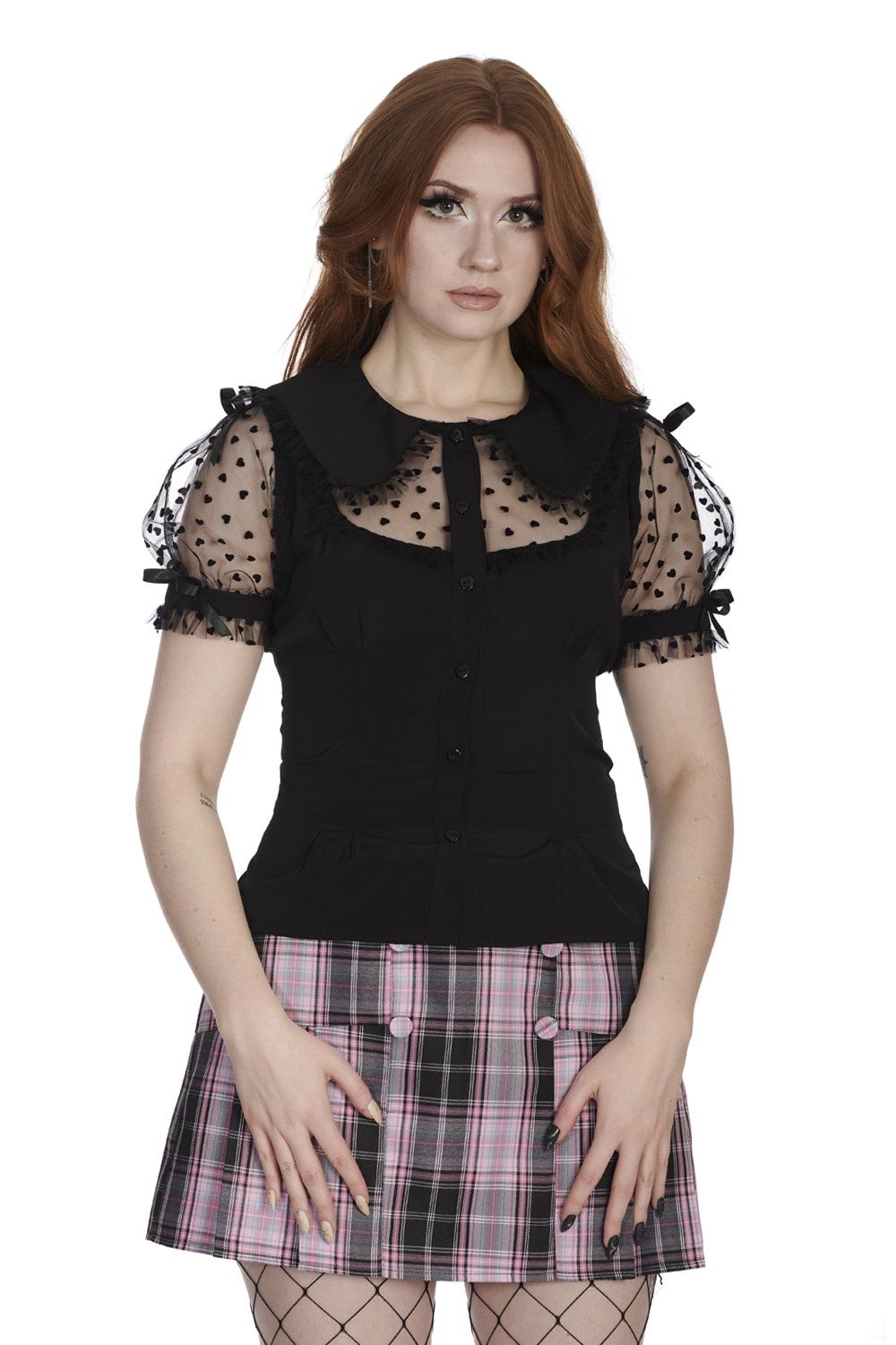 Blouse Naomi [BL14191] [NOIR]