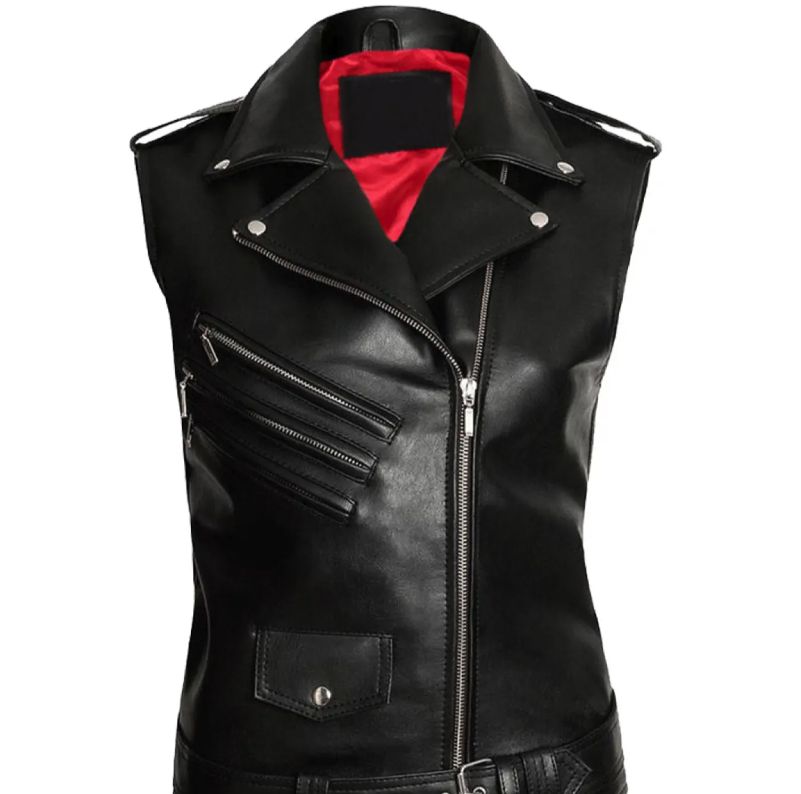Gilet Brando Moto Vrai Cuir