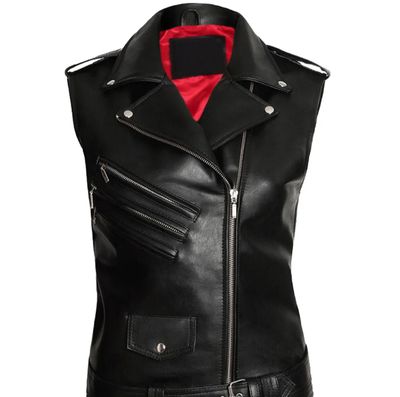 Gilet Brando Moto Vrai Cuir