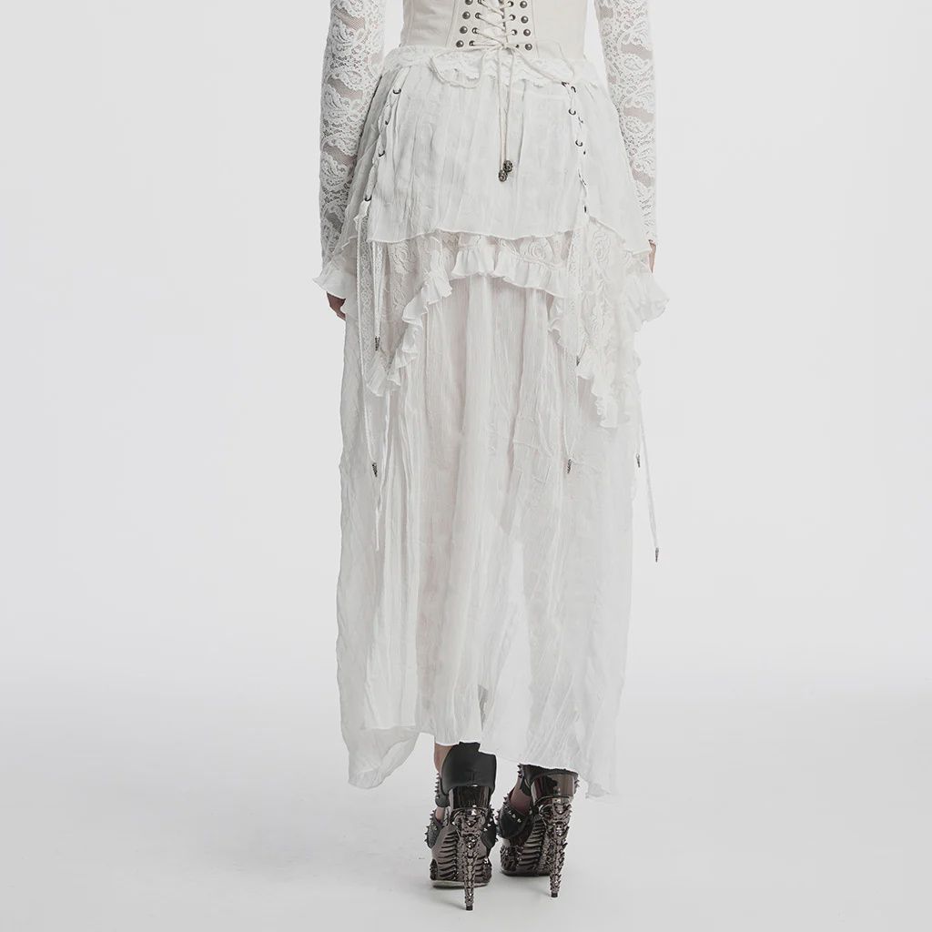 Skirt WQ-554 [WHITE]