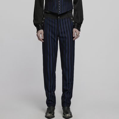 Pantalons WK-723 [NOIR / BLEU]