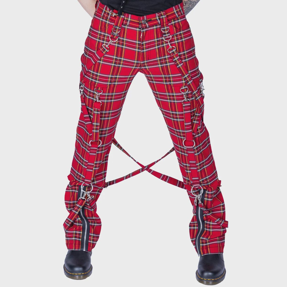 Pantalons Midas [TARTAN ROUGE]