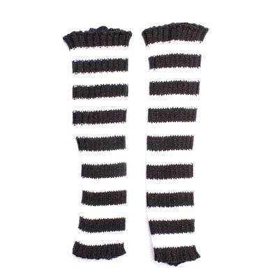 Arm Warmers Tilly [BLACK/WHITE]