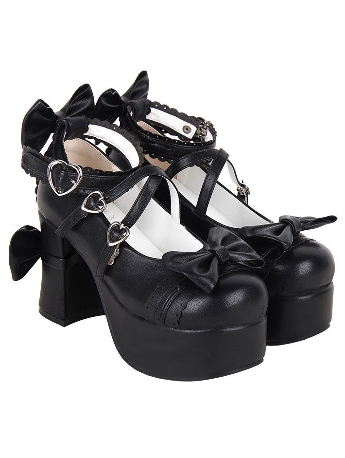 Souliers Ruffle Bow Decor