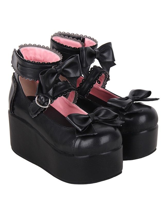Souliers Gothic Sweet Bow