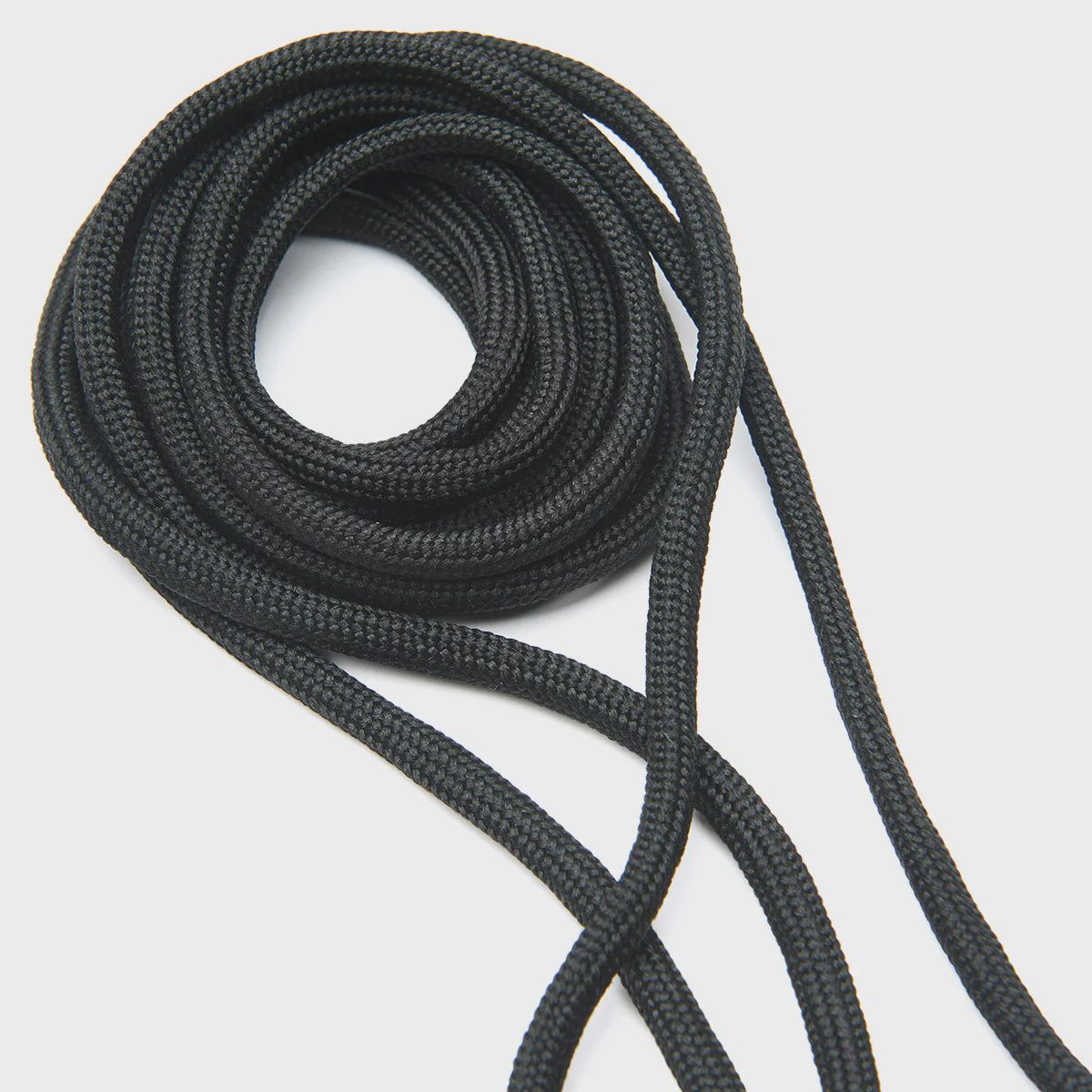 Lacets Ronds en Polyester Noir 150 cm [Laces-PolRo-150cm-Blk]