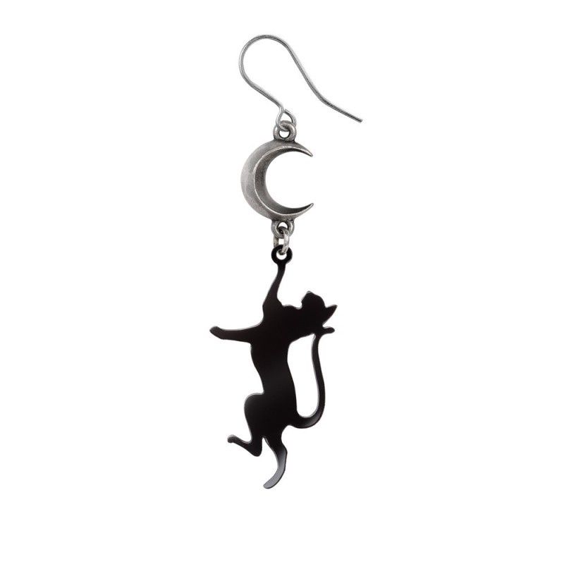 Boucles d&#39;oreilles Feline Moondream [E468]