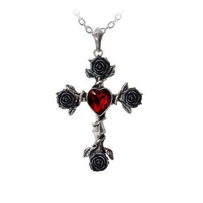 Collier Black Rosifix [P758]