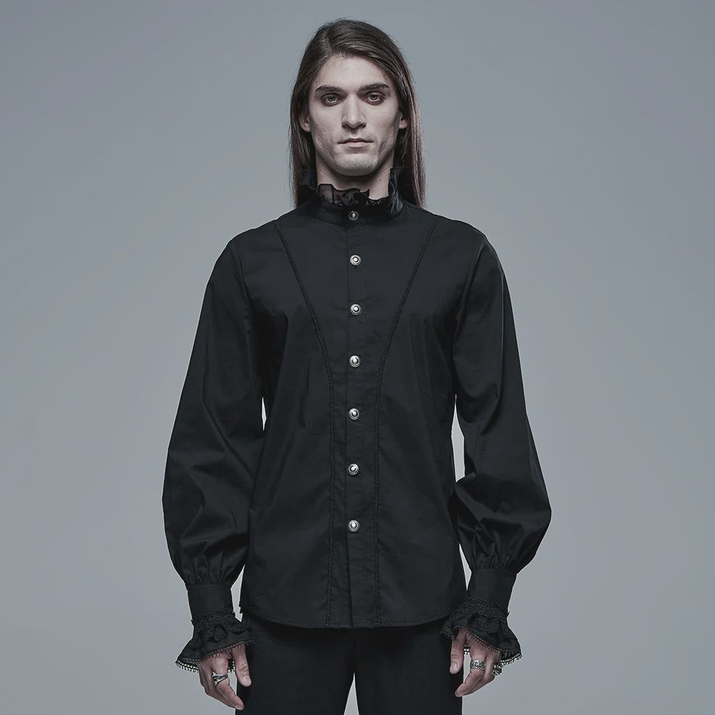 Chemise WY-1320 [NOIR] [PLUS]
