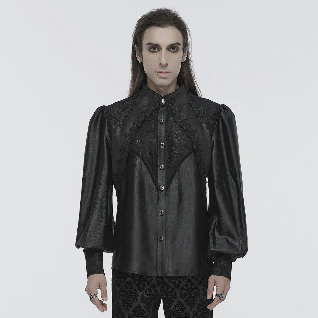 Chemise WY-1675 [NOIR] [PLUS]