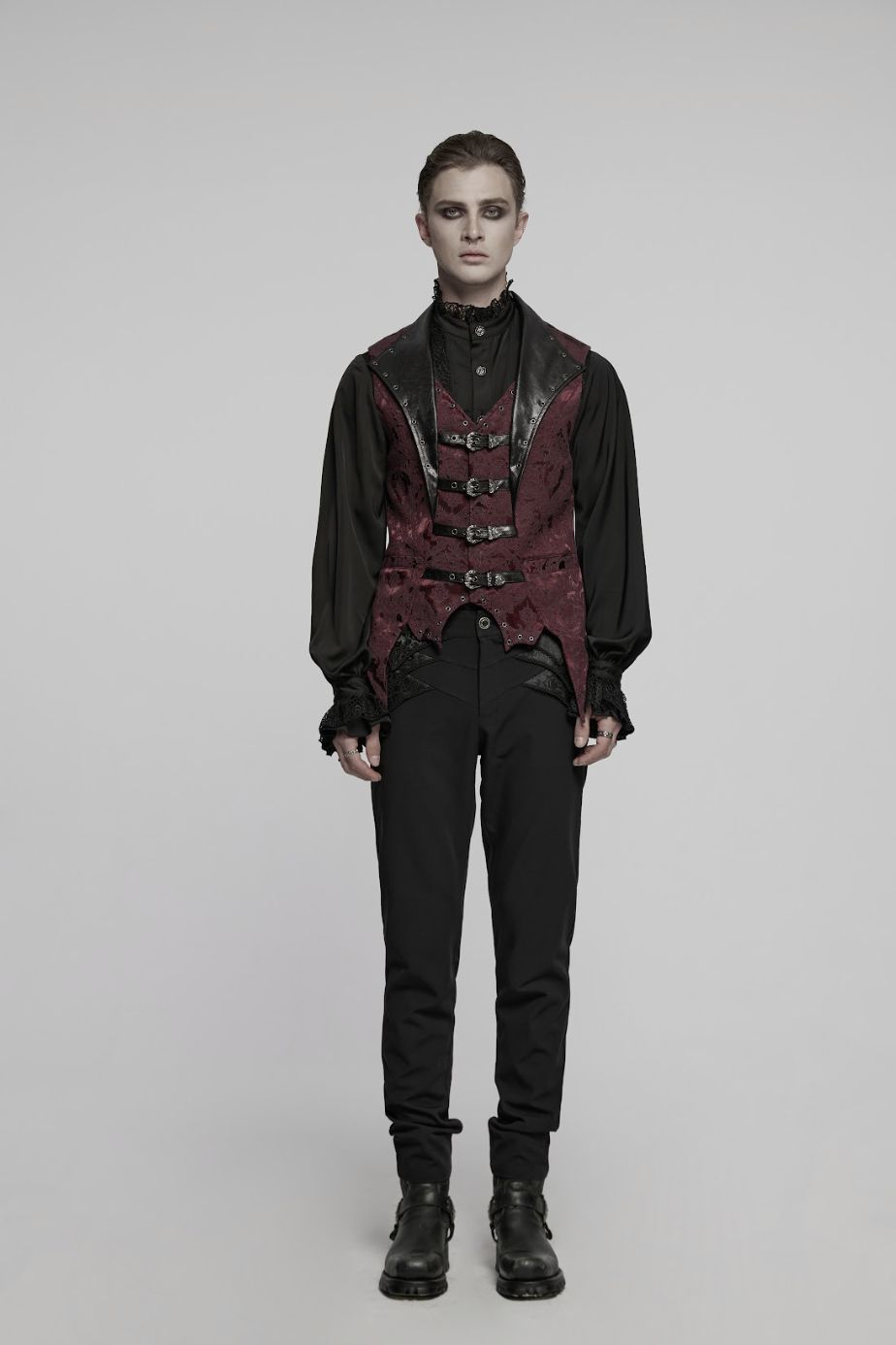 Gilet WY-1765 [ROUGE] [PLUS]